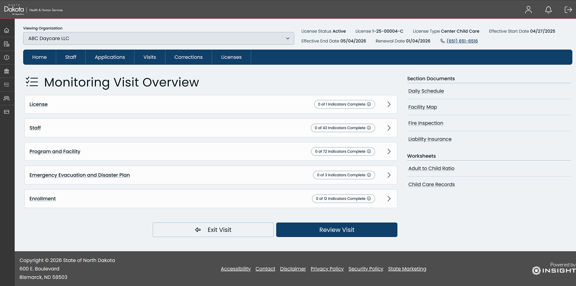 Checklist Overview